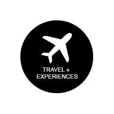 TRAVEL + EXPERIENCES