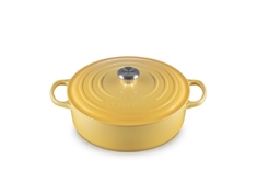 6.2L Shallow Round Dutch Oven - Camomille